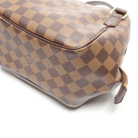 LOUIS VUITTON Damier Belem PM 2005 Handbag Brown WS27751