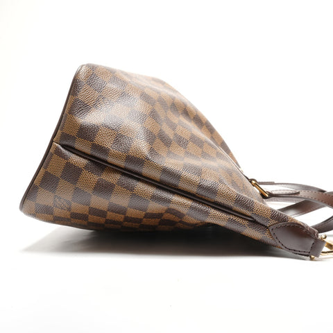 LOUIS VUITTON 2009 Damier Palermo PM Handbag Brown WS27753