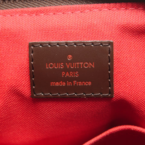 LOUIS VUITTON 2009 Damier Palermo PM Handbag Brown WS27753