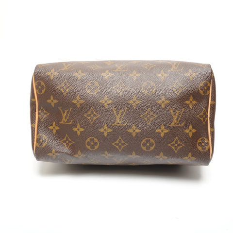 LOUIS VUITTON Monogram Speedy 25 (2006 model) Handbag Brown WS27756