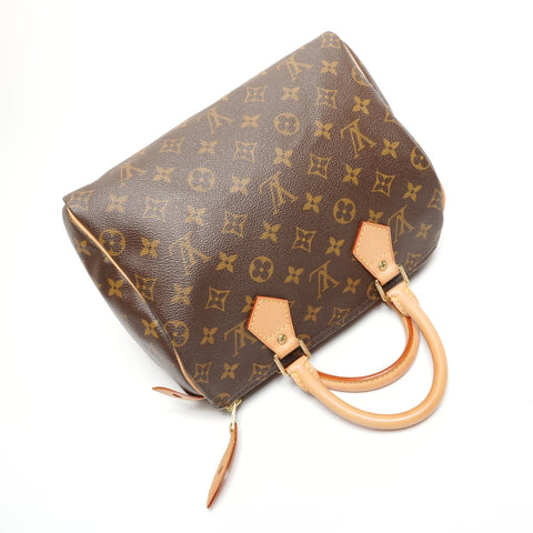 LOUIS VUITTON Monogram Speedy 25 (2006 model) Handbag Brown WS27756