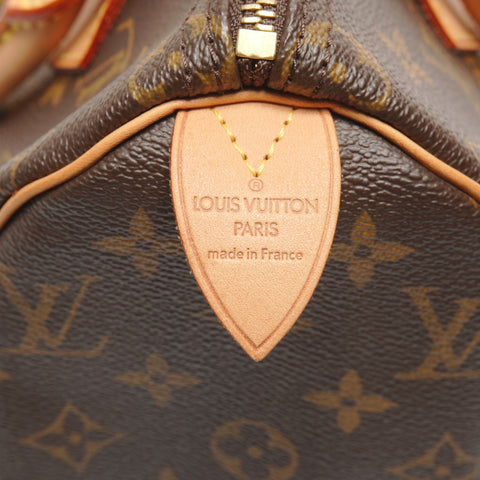 LOUIS VUITTON Monogram Speedy 25 (2006 model) Handbag Brown WS27756