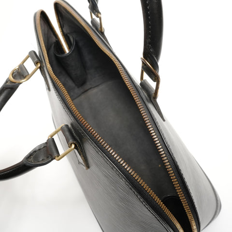 LOUIS VUITTON 1998 Epi Alma PM Handbag black WS27759