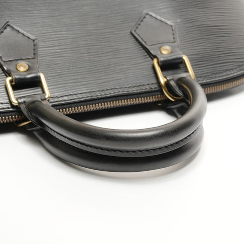 LOUIS VUITTON 1998 Epi Alma PM Handbag black WS27759