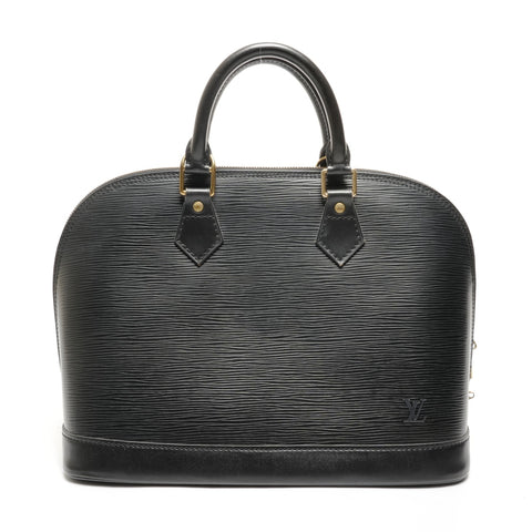 LOUIS VUITTON 1998 Epi Alma PM Handbag black WS27759