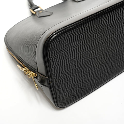 LOUIS VUITTON 1998 Epi Alma PM Handbag black WS27759