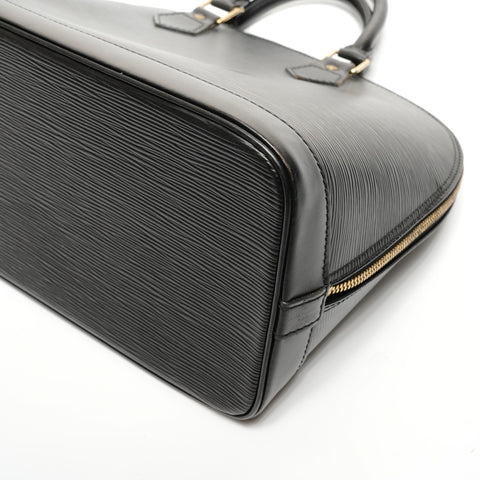 LOUIS VUITTON 1998 Epi Alma PM Handbag black WS27759