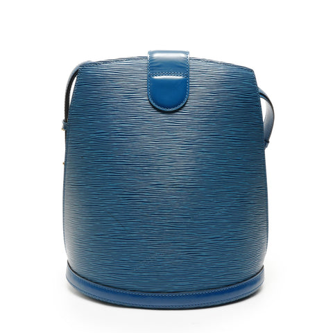 LOUIS VUITTON 1995 Epi Cluny Shoulder Bag blue WS27760