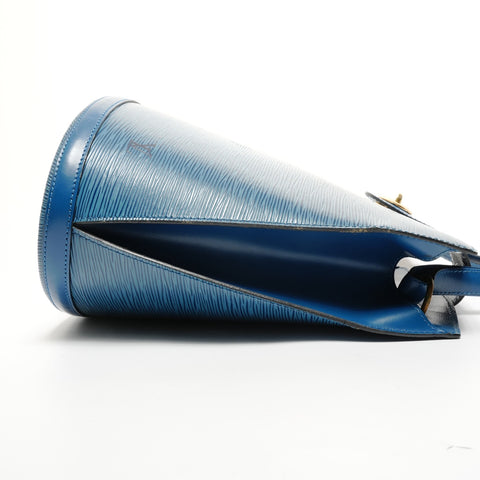 LOUIS VUITTON 1995 Epi Cluny Shoulder Bag blue WS27760