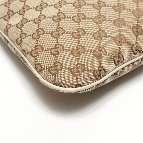 GUCCI GG canvas Shoulder Bag beige WS27762