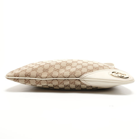 GUCCI GG canvas Shoulder Bag beige WS27762