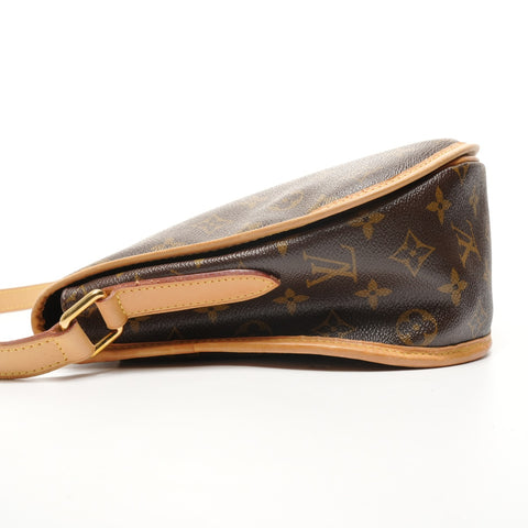 LOUIS VUITTON 2011 Monogram Menilmontant MM Shoulder Bag Brown WS27763