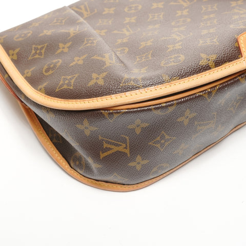LOUIS VUITTON 2011 Monogram Menilmontant MM Shoulder Bag Brown WS27763