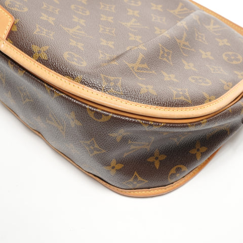 LOUIS VUITTON 2011 Monogram Menilmontant MM Shoulder Bag Brown WS27763