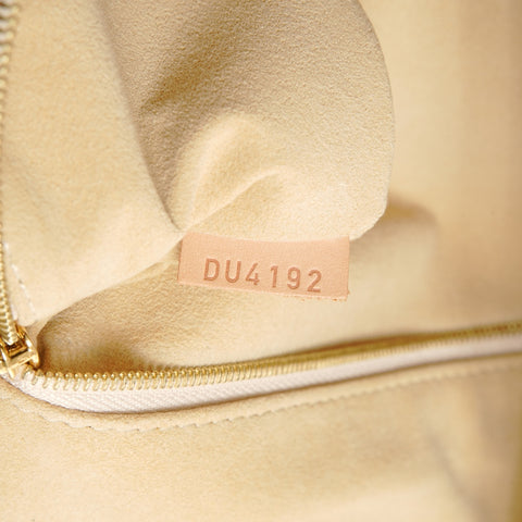 LOUIS VUITTON Damier Azur Salina PM, manufactured in 2012. Tote Bag white WS27765