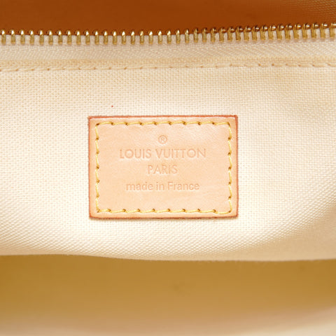 LOUIS VUITTON Damier Azur Cabas MM, made in 2014. Tote Bag white WS27766