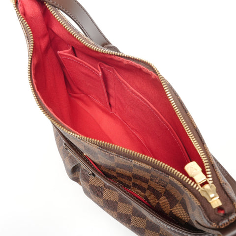 LOUIS VUITTON Damier Bloomsbury PM, made in 2011 Shoulder Bag Brown WS27767