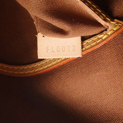 LOUIS VUITTON Monogram Alma PM, manufactured in 2003. Handbag Brown WS27771