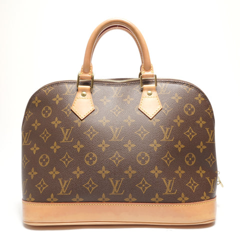 LOUIS VUITTON Monogram Alma PM, manufactured in 2003. Handbag Brown WS27771