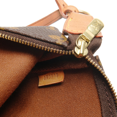 LOUIS VUITTON 1999 Monogram Pochette Accessoires Shoulder Bag Brown WS27773