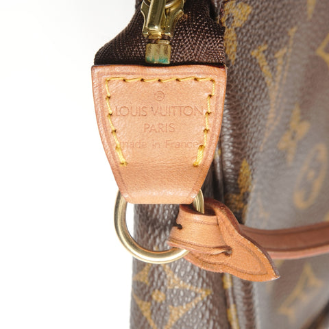 LOUIS VUITTON 1999 Monogram Pochette Accessoires Shoulder Bag Brown WS27773