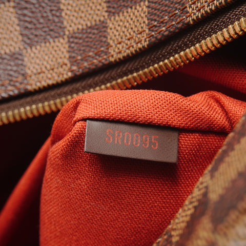 LOUIS VUITTON Damier Naviglio, made in 2005. Shoulder Bag Brown WS27774