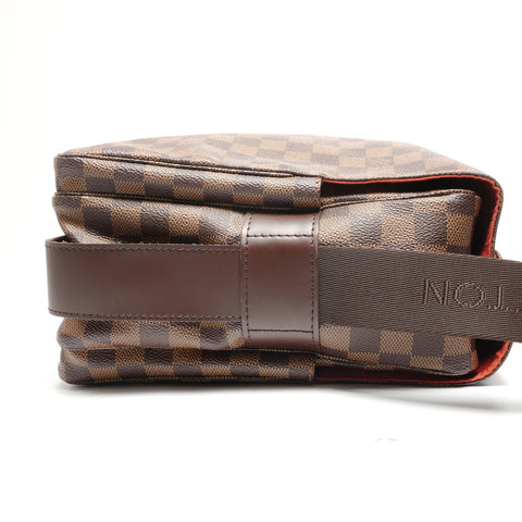 LOUIS VUITTON Damier Naviglio, made in 2005. Shoulder Bag Brown WS27774