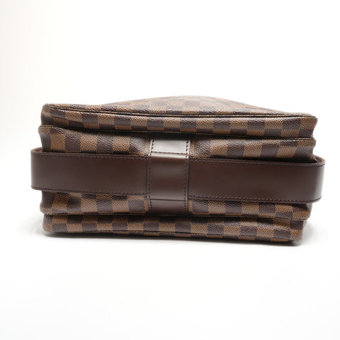 LOUIS VUITTON Damier Naviglio, made in 2005. Shoulder Bag Brown WS27774