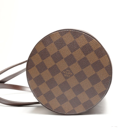 LOUIS VUITTON Damier Papillon 30, made in 2003. Shoulder Bag Brown WS27775