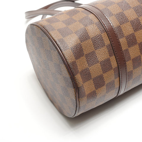 LOUIS VUITTON Damier Papillon 30, made in 2003. Shoulder Bag Brown WS27775