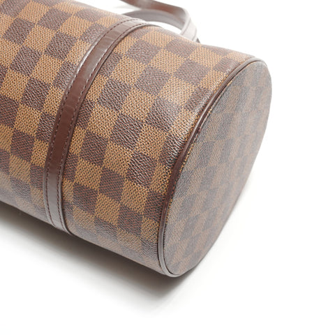 LOUIS VUITTON Damier Papillon 30, made in 2003. Shoulder Bag Brown WS27775
