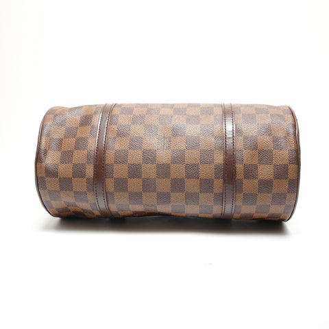 LOUIS VUITTON Damier Papillon 30, made in 2003. Shoulder Bag Brown WS27775