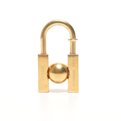 HERMES Cadena L'HOMME Peut EMBELLIR LA TERRE 2001 Other accessories gold WS27781