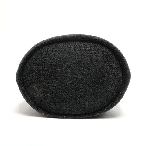 CHANEL Deauville Tweed Bucket Drawstring Bag, No. 28, 2019 Shoulder Bag black WS27784