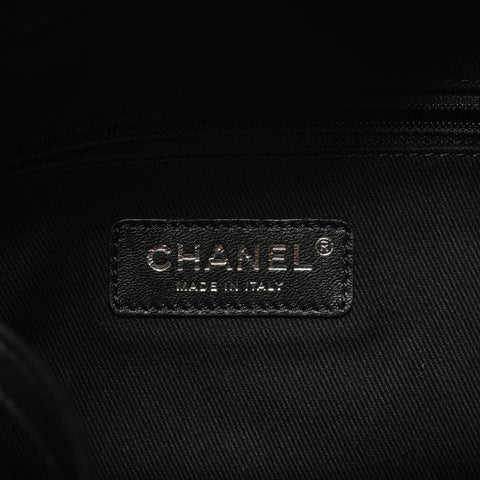 CHANEL Deauville Tweed Bucket Drawstring Bag, No. 28, 2019 Shoulder Bag black WS27784