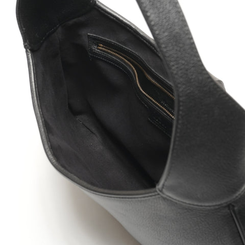 GUCCI 726274 Double G One Belt Aphrodite Medium Shoulder Bag black WS27796