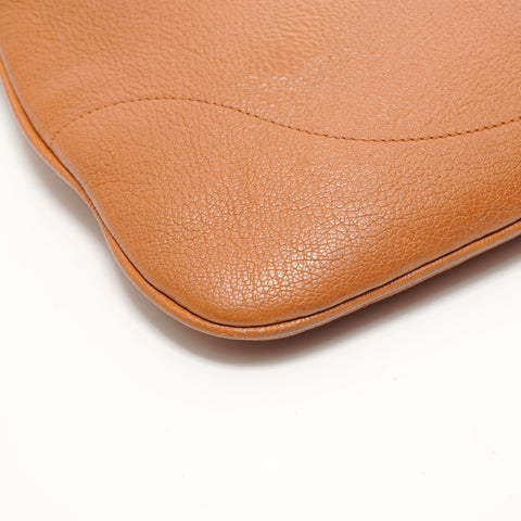 GUCCI 726274 Double G One Belt Aphrodite Medium Shoulder Bag Brown WS27799