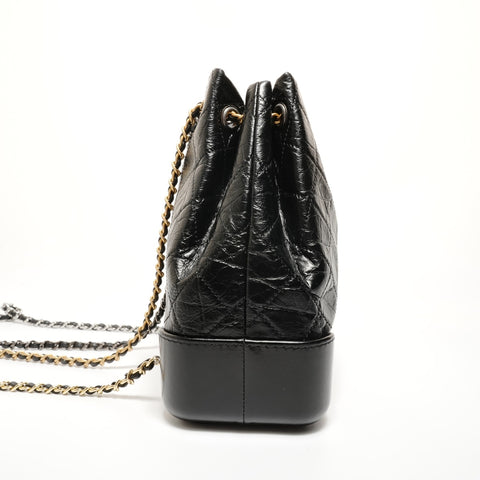 CHANEL Gabrielle de Chain Drawstring Bag Mini, No. 28, 2019 Backpack  Daypack black WS27802