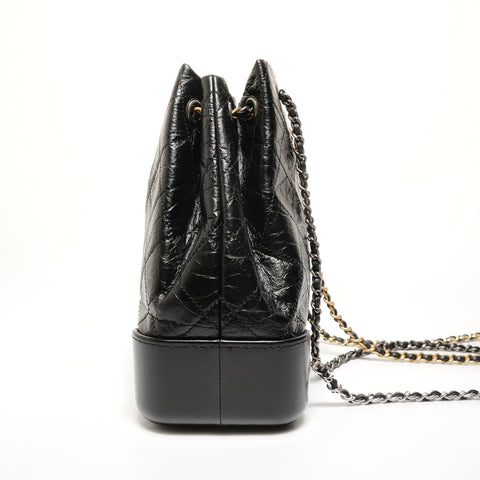 CHANEL Gabrielle de Chain Drawstring Bag Mini, No. 28, 2019 Backpack  Daypack black WS27802