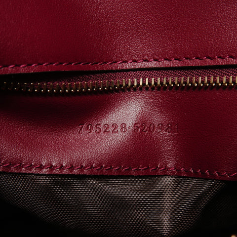 GUCCI GG Marmont Multi-Pocket Chain Shoulder Bag Red WS27803