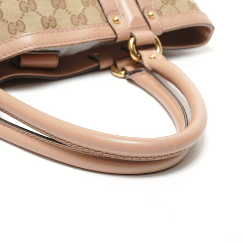 GUCCI GG canvas Handbag beige WS27804