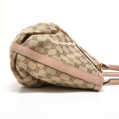 GUCCI GG canvas Handbag beige WS27804