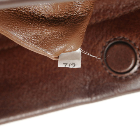 PRADA Enchan Medium Shoulder Bag Brown WS27805