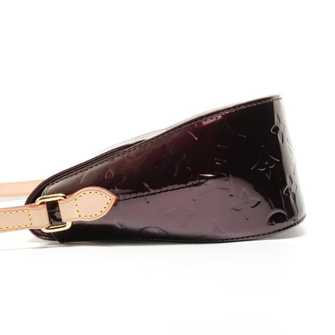 LOUIS VUITTON 2012 Vernis Bellflower PM Monogram Shoulder Bag Red WS27806