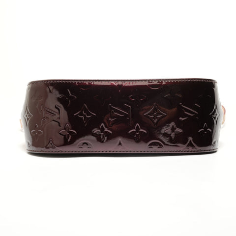 LOUIS VUITTON 2012 Vernis Bellflower PM Monogram Shoulder Bag Red WS27806