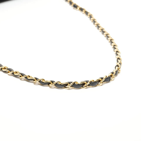 CHANEL Series 0 Matelassé Shoulder Bag black WS27807