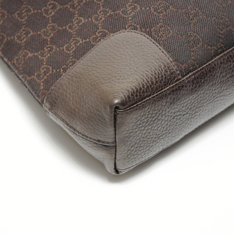 GUCCI GG canvas one belt Shoulder Bag Brown WS27808