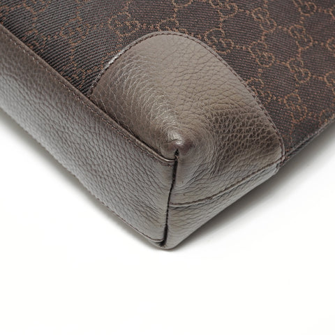 GUCCI GG canvas one belt Shoulder Bag Brown WS27808