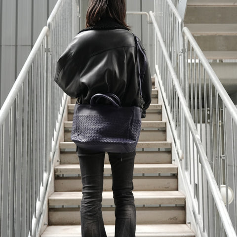 BOTTEGAVENETA INTRECCIATO Handbag purple WS27809