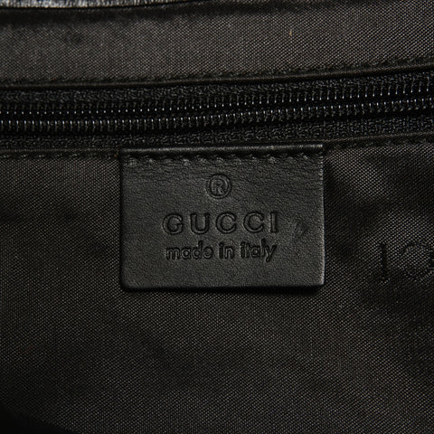 GUCCI GG Canvas Tiger One Belt Shoulder Bag black WS27811